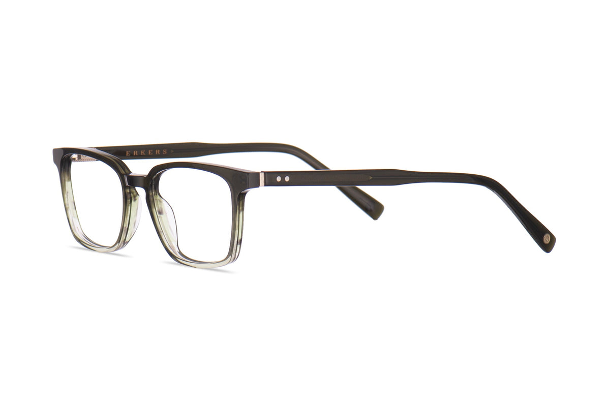 Erkers 1879 Anhauser Olive good Eyeglasses Brand New 50-17-140 MSRP $340