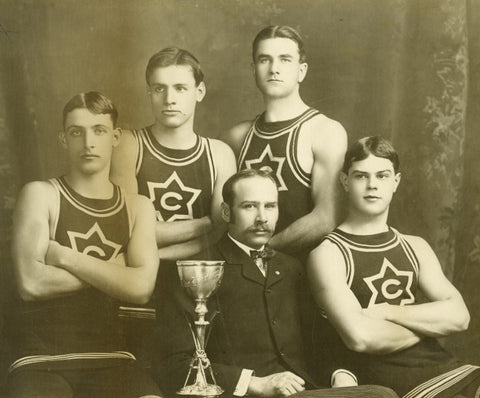 August C. Erker (far left) and teammates of The Century Boat Club, also known as the ''Silk Stocking Oarsmen''. Ironically, August was blind in one eye.